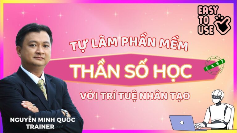 Tự Tay Tạo Ứng Dụng Thần Số Học Với ChatGPT